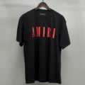 Black red letters