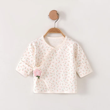 Newborn Baby Half Back Clothes Cotton Category A Four Seasons Baby Clothes Baby's Autumn Clothes Boneless 52 Top Monk Clothes