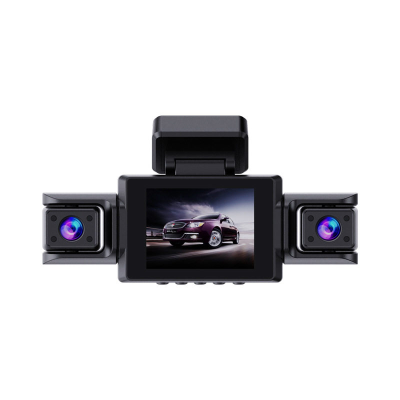 Xc402 Four-Lens Driving Recorder 3inch Hd 1080P with Wifi Inside and Outside the Car, Front, Rear, Left and Right 360 Degrees
