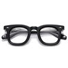 Ysat3009 New Fashion Acetate Eyeglass Frame for Women, Korean Version, Retro Plain Non-Prescription Glasses, Can Be Fitted with Prescription Lenses