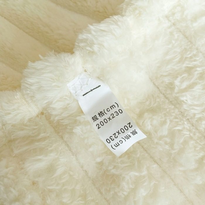 Imitation Rabbit Plush Winter Warm Blanket Single Layer Fleece-Lined Thickeneded Blanket Bedspread Coral Velvet Flannel Bed Sheetss