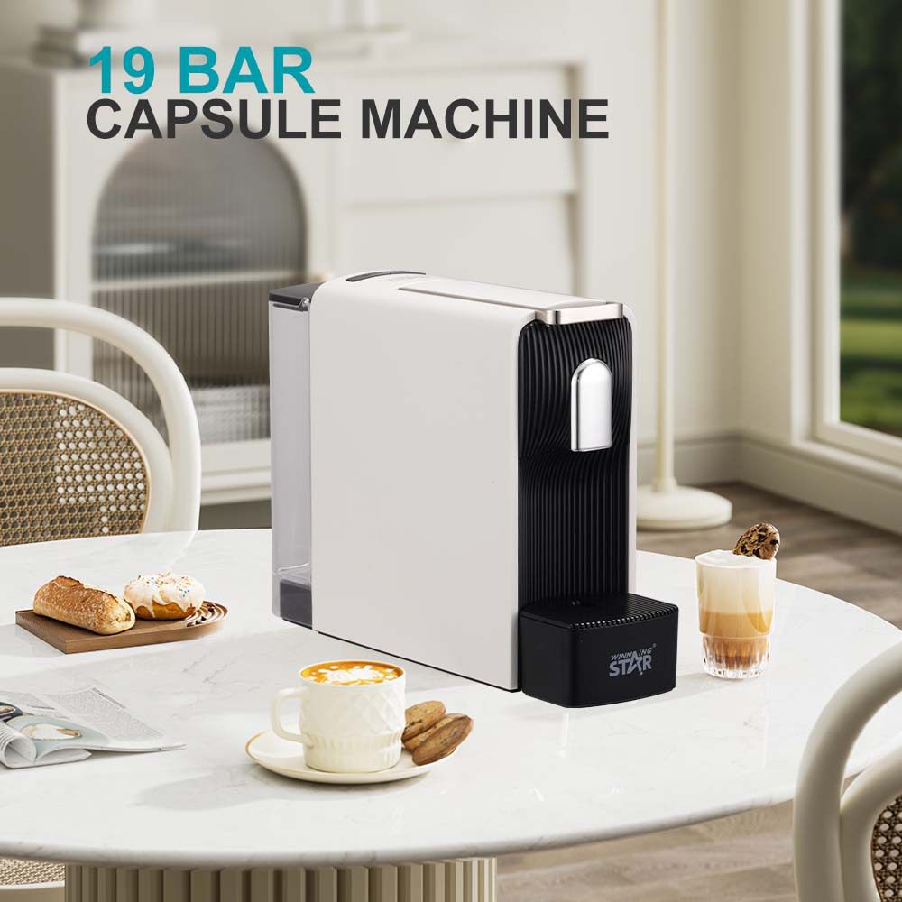 Winning Star Cross-Border Home 1200W Italian Single System Capsule Coffee Machine Coffee Machine
