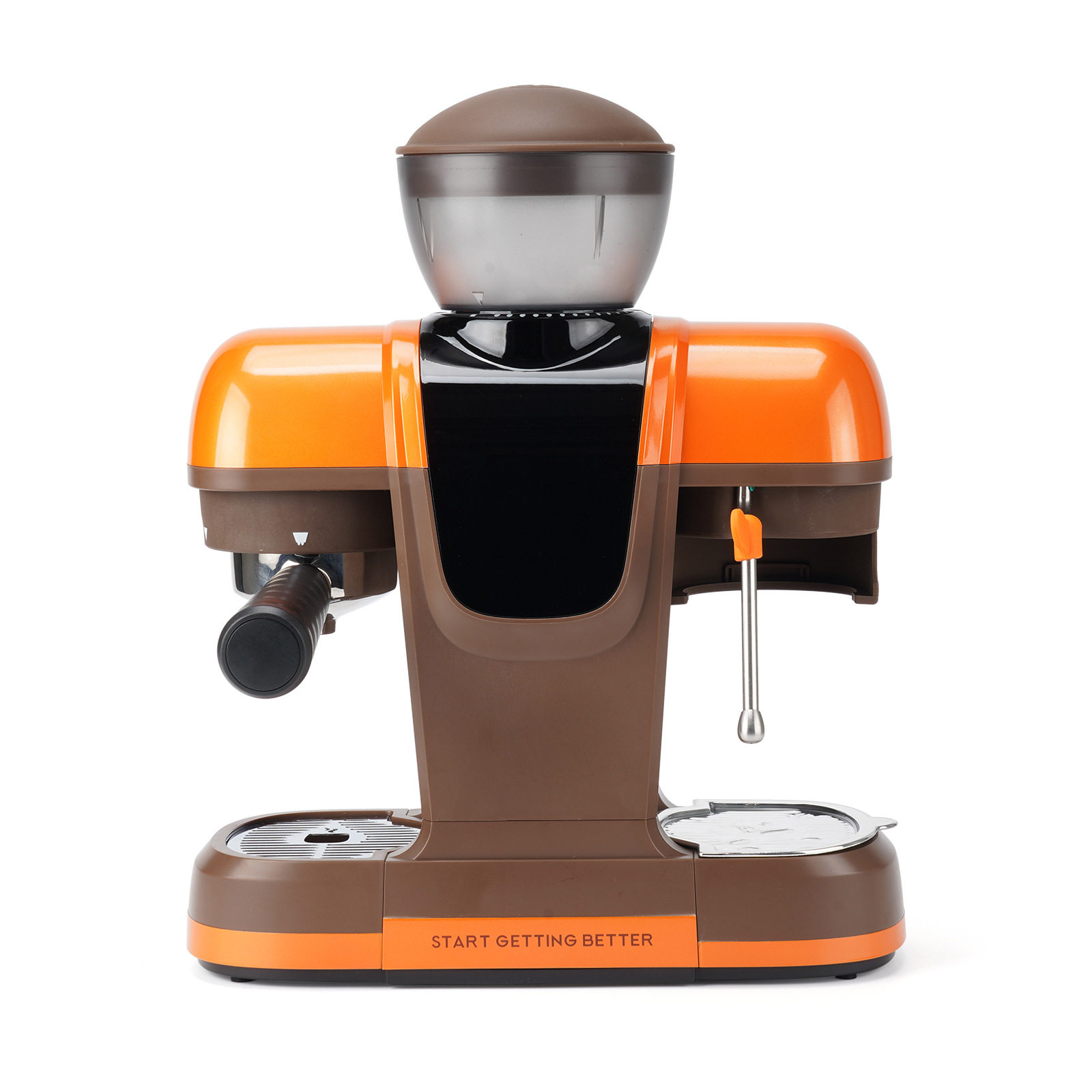 Italian Grinding Integrated Coffee Machine Home Office Small High-Pressure Extraction Semi-Automatic Concentrated Steam Milk Frother