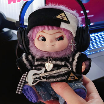 Only Baby Clothes/ 17cm Wakuku Vinyl Doll Trendy Clothes Personalized Outfits Wakuwu Furry Trendy Fun