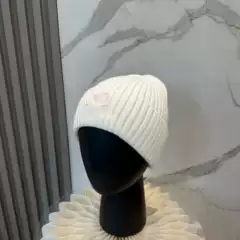 2025 New Autumn and Winter Lp Wool Knitted Hat Warm Old Money Style Knitted Hat Versatile Autumn and Winter Unisex