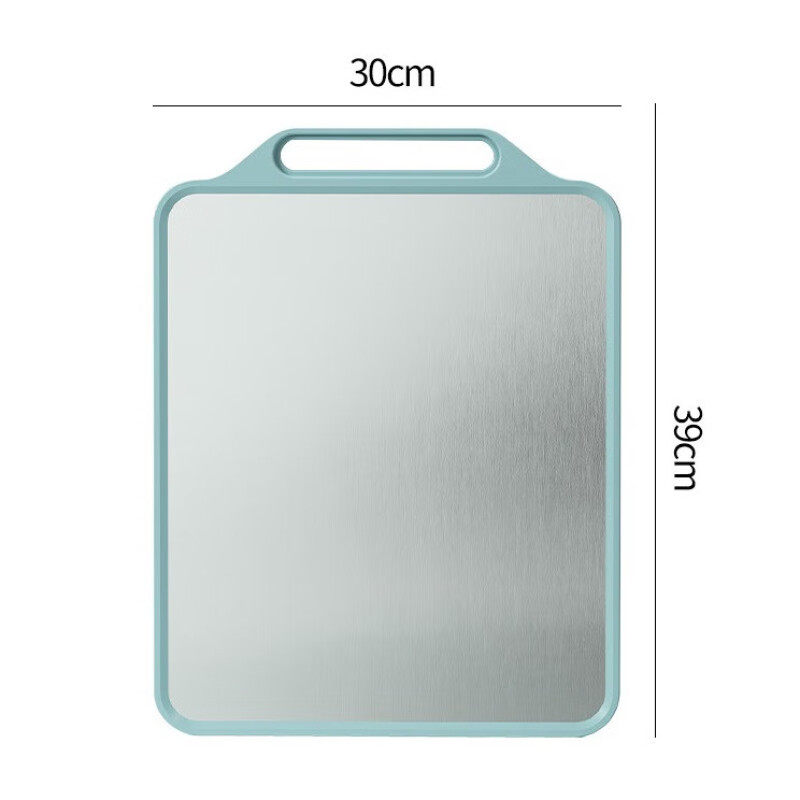 Double-sided Cutting Board Stainless Steel Anti-mildew Cutting Board Household Kitchen Cutting Non-slip Cutting Board Multifunctional Thickened Durable Cutting Board