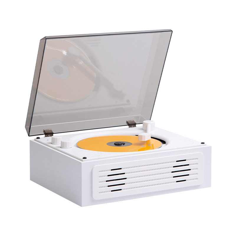 Carefully Selected In-Stock Portable Wireless Bluetooth Speakers, Retro Disc Charging Cd Player All-In-One Player Cd Player