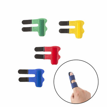 Finger fixed belt finger joint sprain correction fixed splint finger rehabilitation device finger injury fixed sleeve