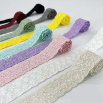 Width 3cm Five-Star Rice Lace Accessories Princess Dress Children's Wear Lolita Skirt Cuff Collar Home Fabric