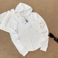 Hooded white