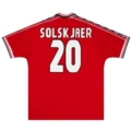 98-99 man l home short sleeves + printed number 20