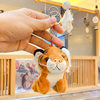 Cute Artificial Little Tiger Plush Pendant Zodiac Tiger Doll Tiger Doll Plush Keychain Women's Backpack Pendant