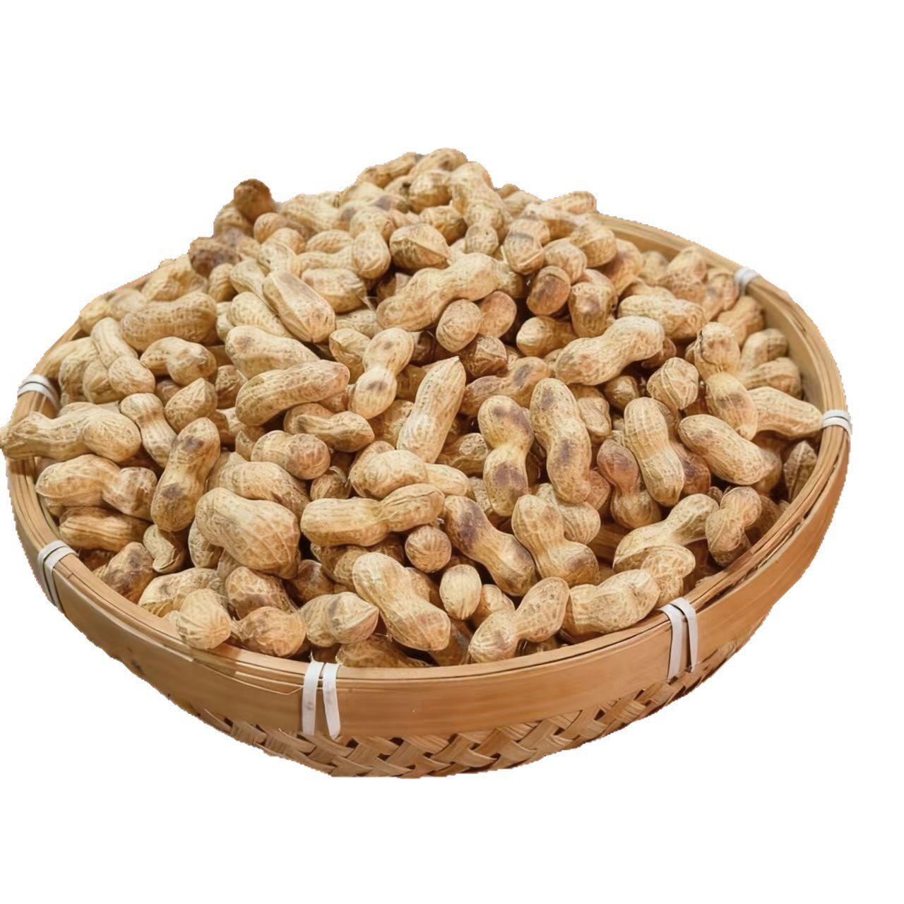 Farmhouse Firewood Roasted Peanuts in Iron Pan, Shelled Peanuts, Original Flavor, Roasted Snacks, Nuts, and Crispy Cooked Peanuts