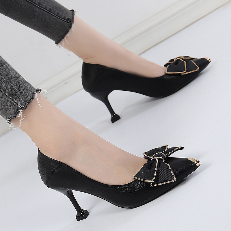 (Mới) Mã K0461 Giá 530K: Giày Cao Gót Nữ Jutyda Phong Cách Hàn Quốc Họa Tiết Hoa Giày Dép Nữ Đồ Công Sở Chất Liệu G01 Sản Phẩm Mới, (Miễn Phí Vận Chuyển Toàn Quốc).
