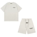 875 flocking suit white gray