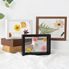 Creative Double-sided Transparent Glass Photo Frame Stereo Square Rectangular diy Specimen Photo Frame