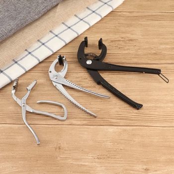 Iron plate clip casserole clip stone pot clip non-slip clapper take bowl dish clip black clip kitchen pizza baking tray clip