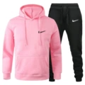 Pink black pants-B