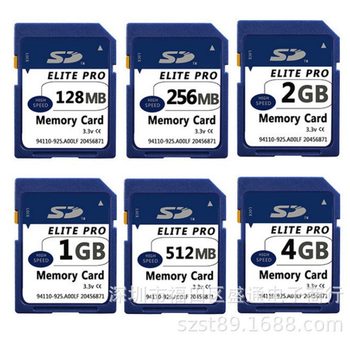 Advertising machine 128MB256MB512MB memory card 1G Car Diagnostic led controller memory card 4GSD card 2G