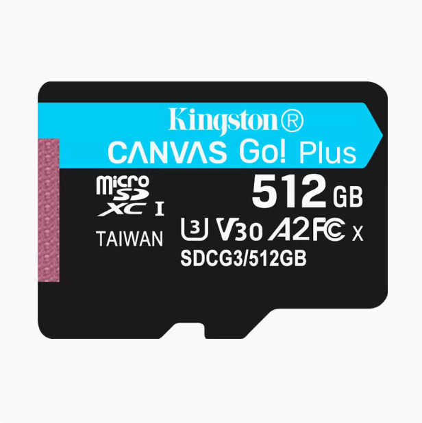 Kingston U3 High-Speed Tf Card 512g Driving Recorder Memory Card 170M/S Mobile Phone Sd Card V30 Supports 4K