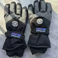 Foreign Trade Waterproof Ski Thickened Warm Five-Finger Winter Outdoor Windproof Gloves