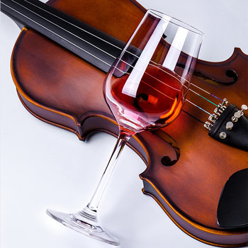 Crystal Glass Red Wine Glass Big Belly Cup High-End Wine Set Goblet Wine Glass Wholesale Champagne Glass