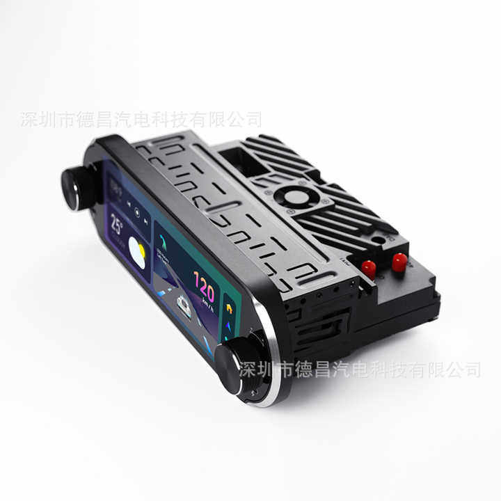 6.86 inch dual knob universal car radio multimedia video player navigation stereo GPS DVD