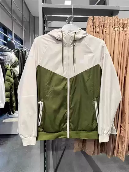 Spring and Autumn men's sports windproof jacket, fitness running clothes, student class clothes, group clothes, one piece dropshipping