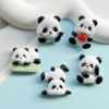small size Cartoon Flower Panda Handmade DIY Cream Glue Resin Accessories Refrigerator Sticker Hairpin Stationery Box Jewelry Material