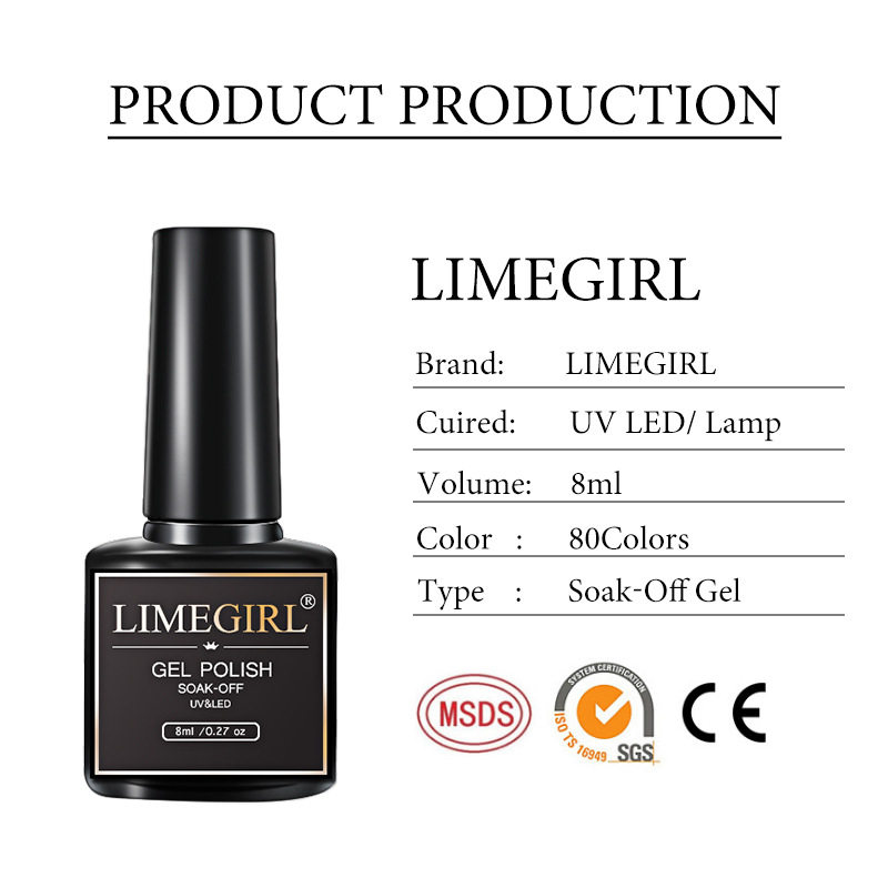 Limegirl nail polish phototherapy glue suit nail tools jewelry stickers suit cross-border explosions