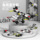 Lele Brothers Mini Street View совместим с моделью здания Lego City, детской образовательной сборкой, строительным блоком, игрушкой-подарком mini 54