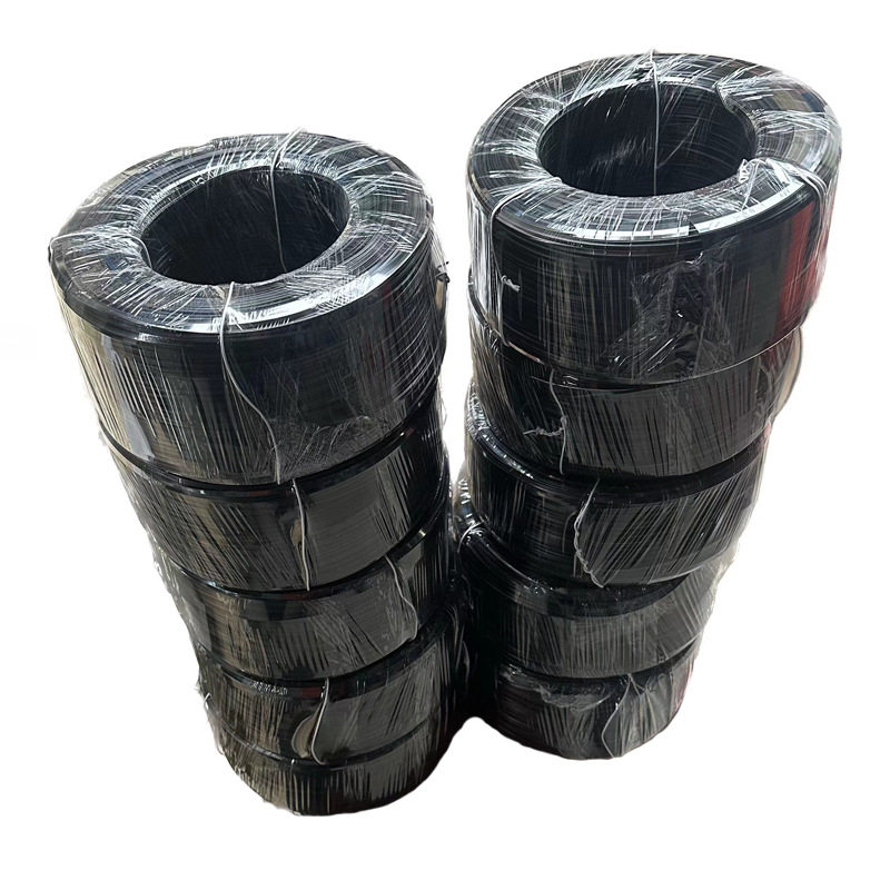 Ties for Binding Wires 0.45 Round/Flat Iron Wire Ties, Plastic Ties, Data Cable Ties, Plastic-Coated Iron Wire Eco-Friendly Ties