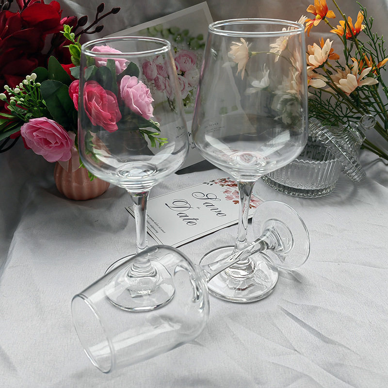 Factory Direct red wine glass multi-specification charming wine glass lead-free calcium glass cocktail Cup goblet Cup