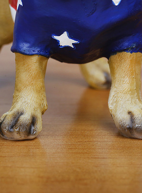 可爱动物美式斗牛犬摆件