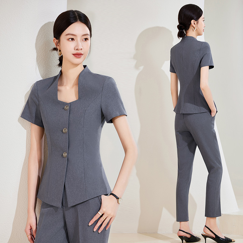 (Mới) Mã L1825 Giá 1280K: Áo Vest Nữ Shryia Vest Ngắn Tay Hàng Mùa Hè Trông Trẻ Hơn Tuổi Thời Trang Nữ Đồ Công Sở Chất Liệu G04 Sản Phẩm Mới, (Miễn Phí Vận Chuyển Toàn Quốc).