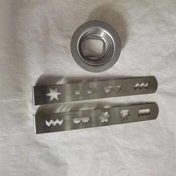 Stainless Steel Meat Grinder Accessories, Pasta Snack Accessories, Biscuit Accessories, 5019304A23