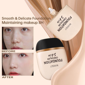 Foreign trade export full English moisturizing foundation liquid delicate skin natural concealer is not easy to remove makeup BB cream cross-border makeup