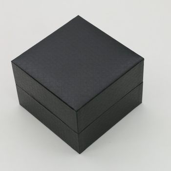 Guangzhou Manufacturer Watch Box Accord Pattern Imitation Leather Watch Storage Box Flip Leather Display Gift Packaging Watch Box