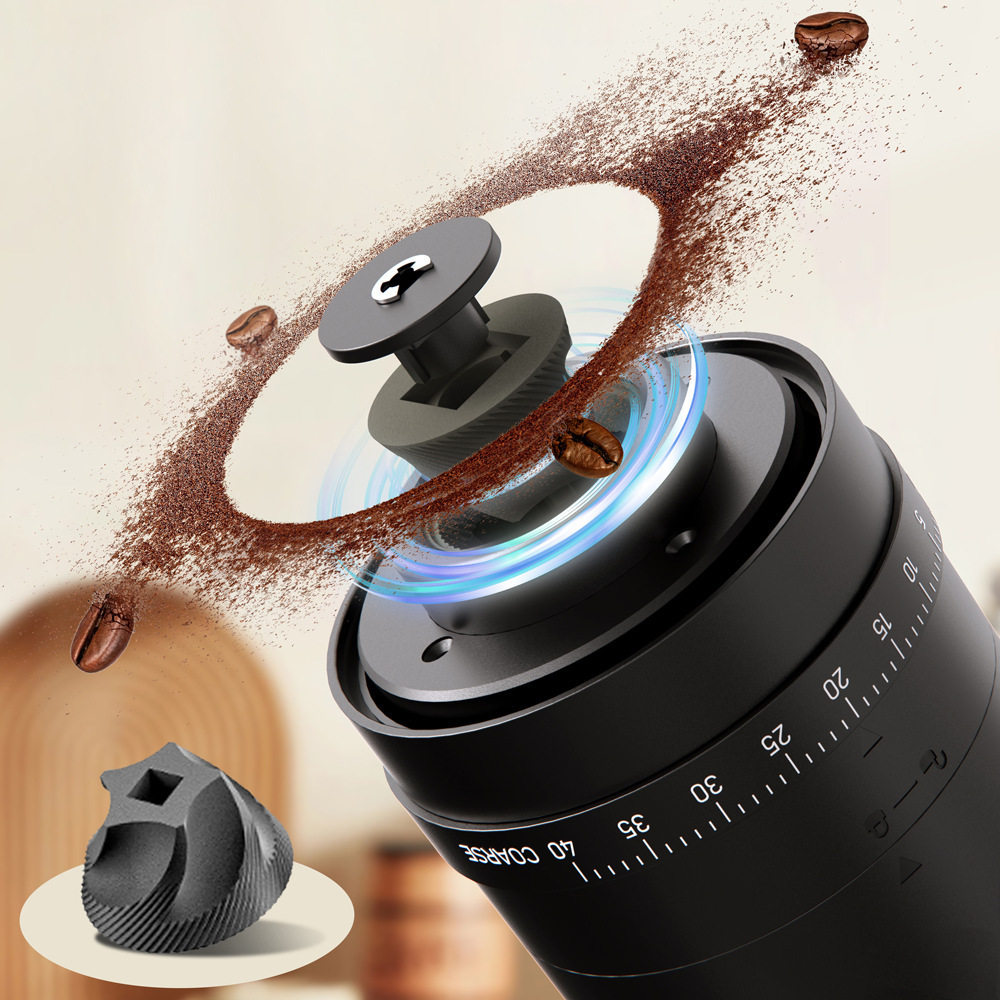 Electric Bean Grinder Household Small Hand Coffee Bean Grinder Portable Automatic Grinder Hand Grinder Coffee Machine