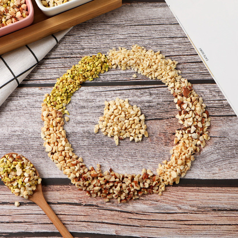 Mixed Nut Crumbs 500g Cooked Nuts, Crushed Hazelnuts, Crushed Pistachios, Crushed Cashew Nuts, Snowflake Pastry Baking Ingredients