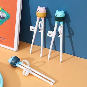 Children's Learning chopsticks household baby practice chopsticks portable auxiliary tableware chopsticks cartoon training chopsticks complementary food training chopsticks