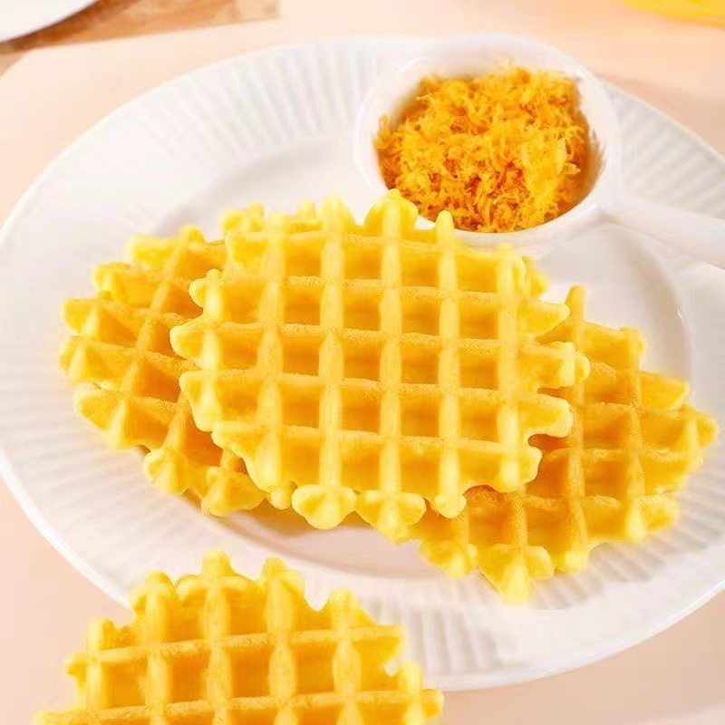Denver Cheese Meat Floss Waffles 40g Baked Pastry Snack Crispy Dessert