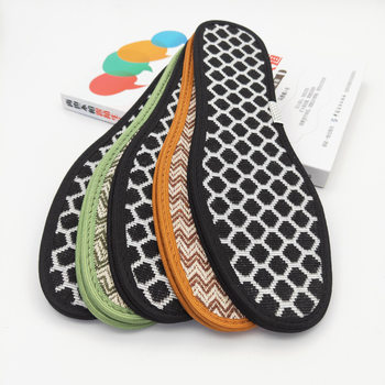 Xinglonghai deodorant insole sweat-absorbent breathable deodorant cotton and linen Chinese medicine fragrance wholesale postage men's and women's bamboo charcoal