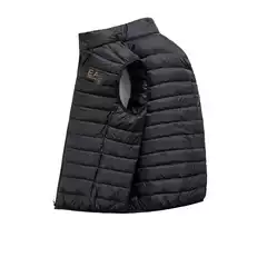 Fd01271324 European Size Men's Clothing Export 2024 Autumn and Winter New Fashion Color-Blocking Men's Hooded Cotton Vest