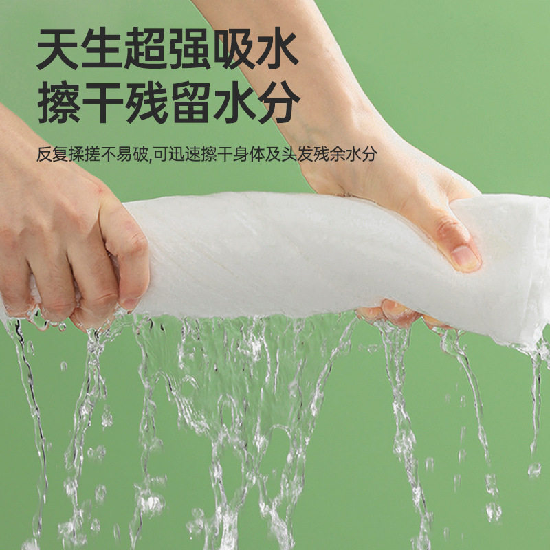 Disposable bath towel individually packaged pure cotton extra thick travel disposable towel compressed travel hotel supplies