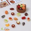 Delicious Mini Nut Food Toys Handmade DIY Cream Glue Accessories Resin Small Accessories Jewelry Hairpin Materials Wholesale