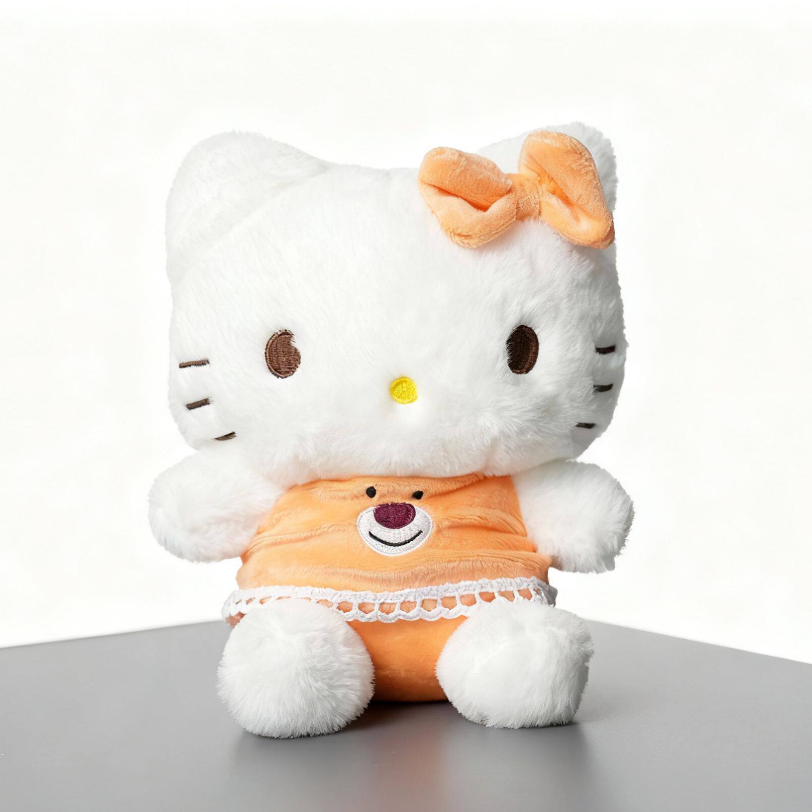 新款跨境八寸毛绒玩具抓机娃娃公仔流量款布娃娃婚庆抛洒厂家批发