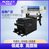 White ink hot stamping printer powder shaking machine double head clothing vest T-shirt DTF digital drying all-in-one printing machine