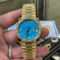 Laojia lux watch turquoise