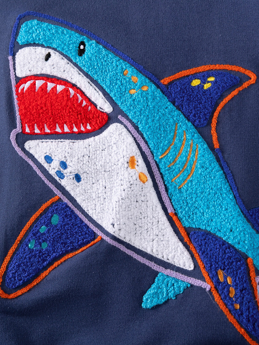 Hoodie Anak Laki-laki Kartun Musim Gugur, Atasan Anak Katun Bergaya, Grosir Pakaian Anak